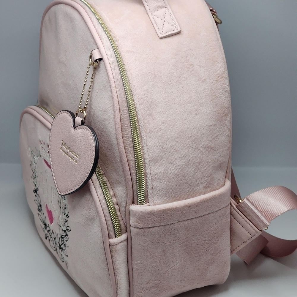 Juicy Couture Heritage Velour Backpack - Picture 2 of 12